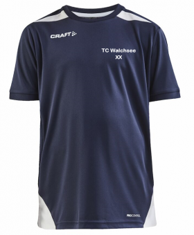 TCW Pro Control Impact SS Tee JR navy/white 