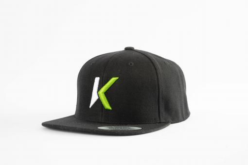 KICK-BACK.eu Cap K Uni schwarz 