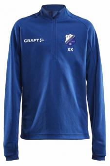 SVNu Evolve Halfzip JR blau 146/152