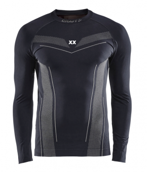 ASV Pro Control Seamless Jersey M schwarz 